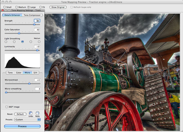 HDR processing