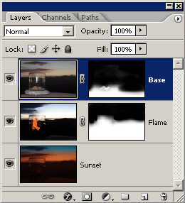 Using a tripod for accurate layer blending